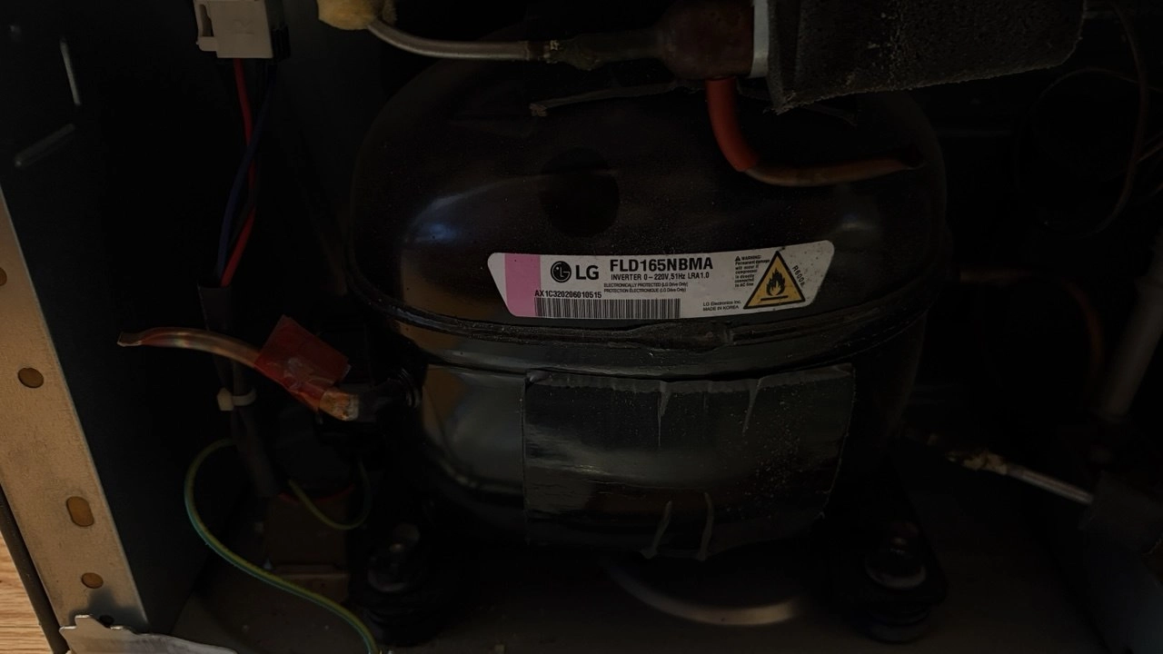 LG compressor overheating at 130°F — on-site diagnosis in Berryville